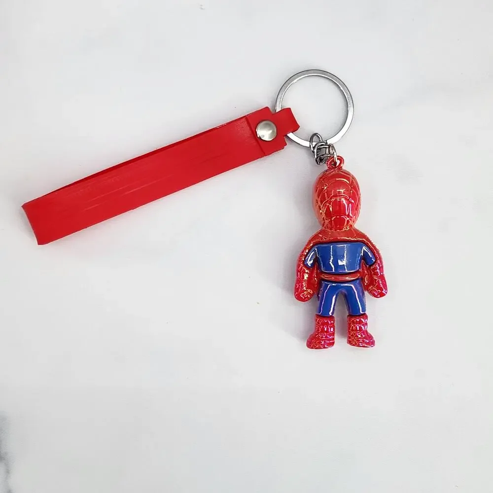 NEW Marvel Avengers Iridescent Spider-Man Superhero Figure Keychain & Strap
